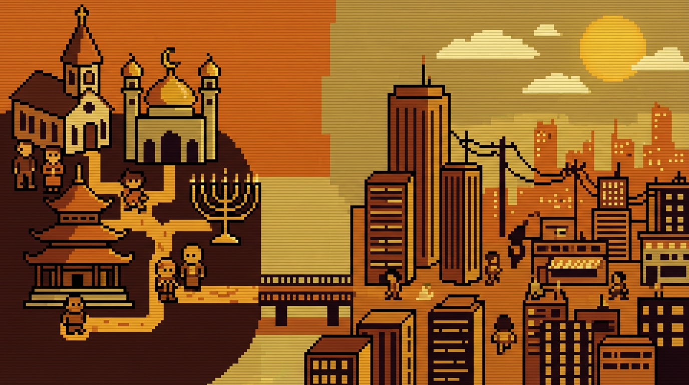 When Faith Meets Secular Society: The Evolving Role of Religious Communities
